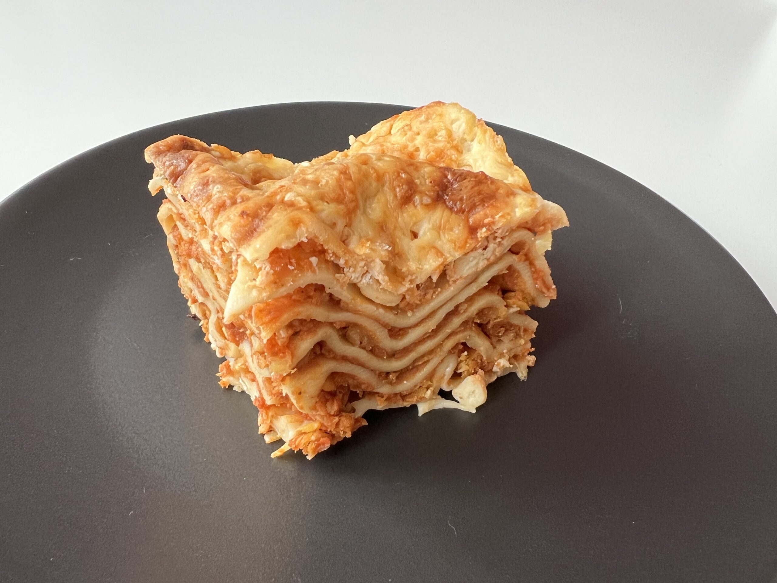 Lasagne s červenou čočkou