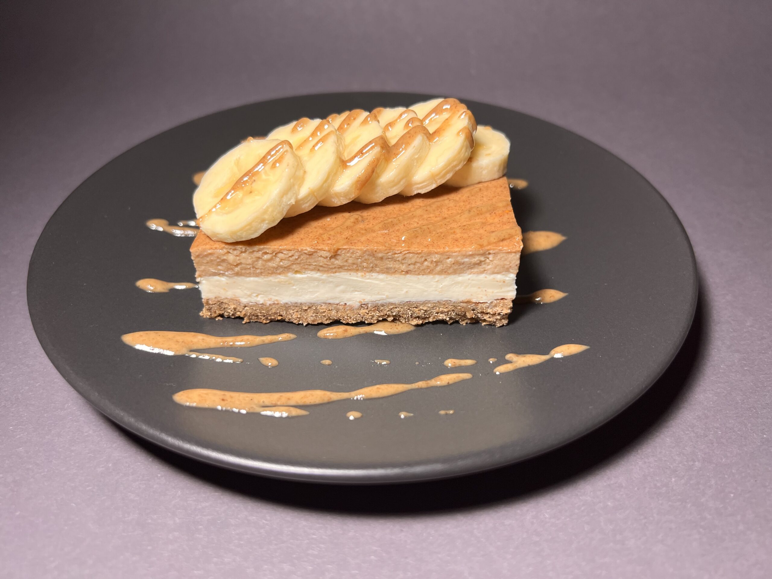 Banánový řez s mascarpone